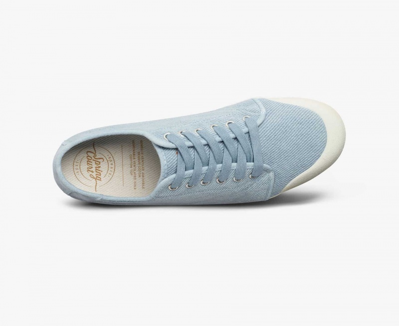 Basket Spring Court G2 Washed Bleu Clair Homme | IRN-18996772